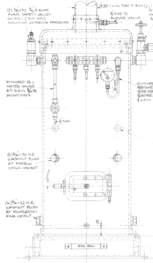 B3 6" Vertical Copper Boiler