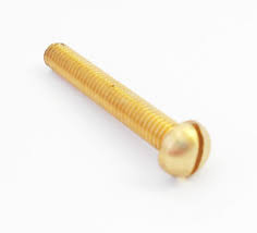 British Association (BA) Brass Round Head Screws