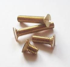 British Association (BA) Brass Countersunk Screws