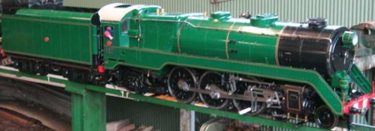 5" Gauge NSWGR C38 4-6-2 by Ernest Winter