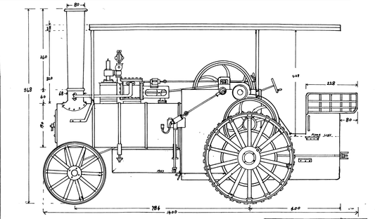 Cliff and Bunting Traction Engine