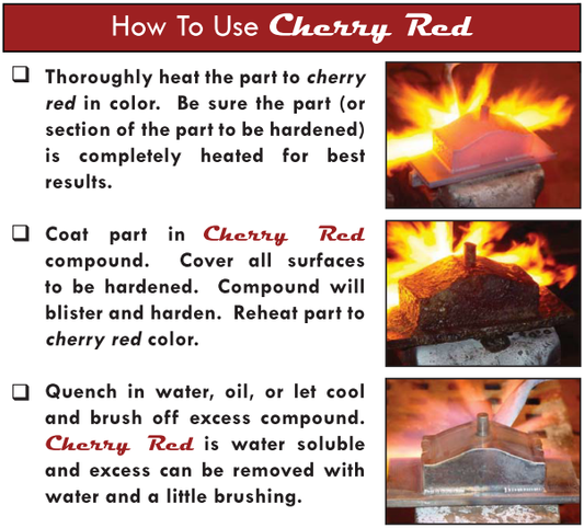 Cherry Red Case Hardening Powder