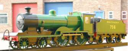 5" Gauge 4-4-0 "Maid of Kent"