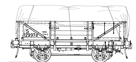 NSW S Truck Plans 5" Gauge by Ernest Winter