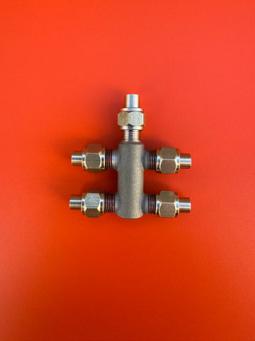 Australian Made Steam Operated Drain Cock Manifold