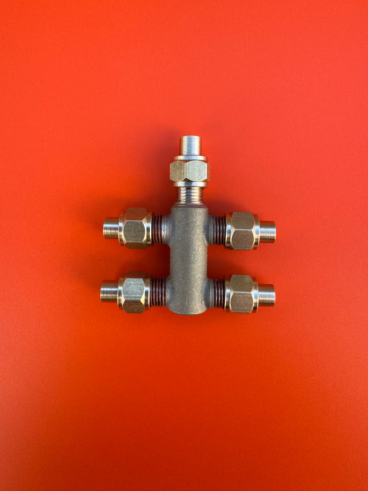 Australian Made Steam Operated Drain Cock Manifold