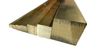 Brass Square Bar – C385 Free Cutting Brass | Imperial Sizes