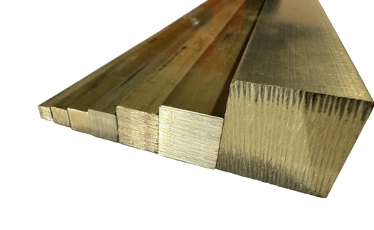 Brass Square Bar – C385 Free Cutting Brass | Imperial Sizes