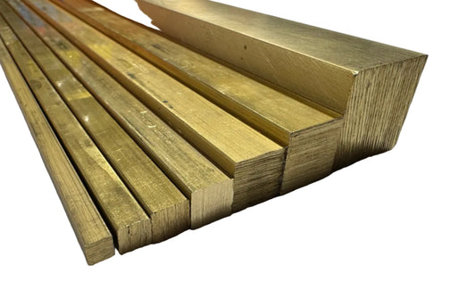 Brass Square Bar – C385 Free Cutting Brass | Imperial Sizes