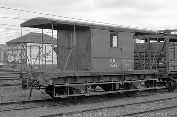 NSW CHG Guard's Van Plans 5" Gauge by Ernest Winter