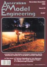 Australian Model Engineer Magazine Back Issues 61-75