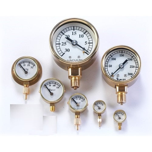 Small Pressure Gauges with Backflange